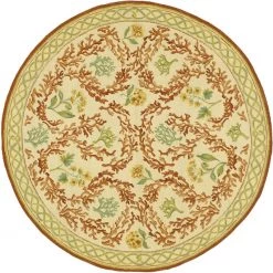 Asmara Inc. Flowing Coral CR Needlepoint Rug View All Rugs