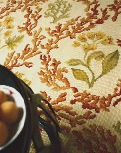 Asmara Inc. Flowing Coral CR Needlepoint Rug View All Rugs