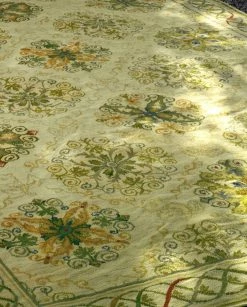 Asmara Inc. Undersea Mosaics Needlepoint Rug