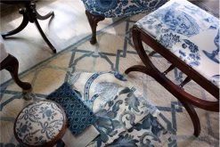 Asmara Inc. View All Rugs Ascot DB Needlepoint Rug