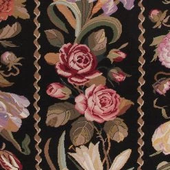 Asmara Inc. Garden Trellis Needlepoint Rug