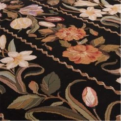 Asmara Inc. Garden Trellis Needlepoint Rug