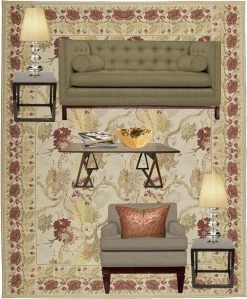 Asmara Inc. View All Rugs Bassar Needlepoint Rug