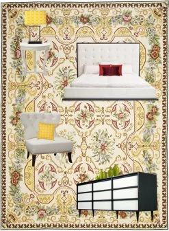 Asmara Inc. View All Rugs Moldova Needlepoint Rug