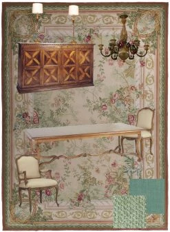 Asmara Inc. View All Rugs Rosecliff Savonnerie Oriental Rug