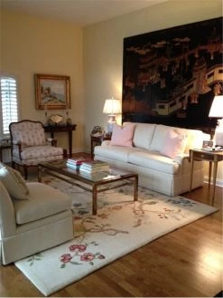 Asmara Inc. Branches Needlepoint Rug