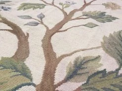 Asmara Inc. Blue Summer Needlepoint Rug